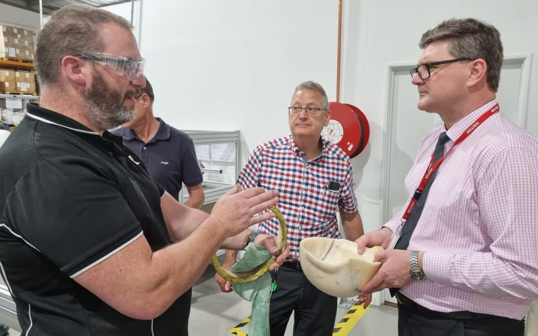 XTEK Group CEO visits XTEK’s Adelaide Manufacturing Facility (AMC)